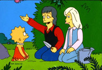 Lisa Simpson et Paul McCartney